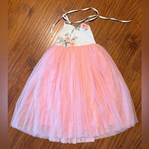 Dollcake Pink Floral Tulle Dress